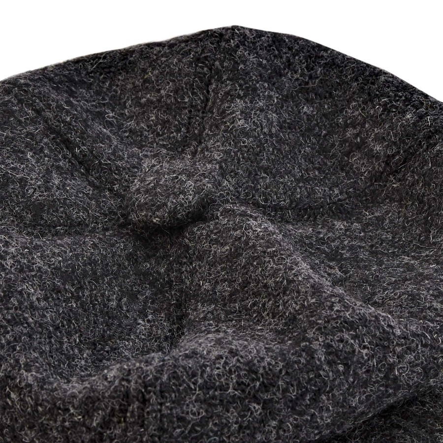 Occasion Wear LISH | Bardsey Black Harris Tweed Baker Boy Dog Hat