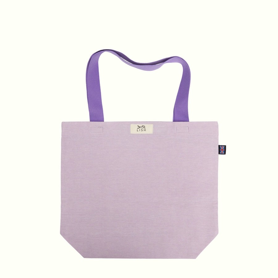 The Jet Setter LISH | Lilac Limited Edition Cotton Tote Bag