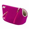 Carriers LISH | Dora Magenta Pink Harris Tweed Luxury Pet Carrier