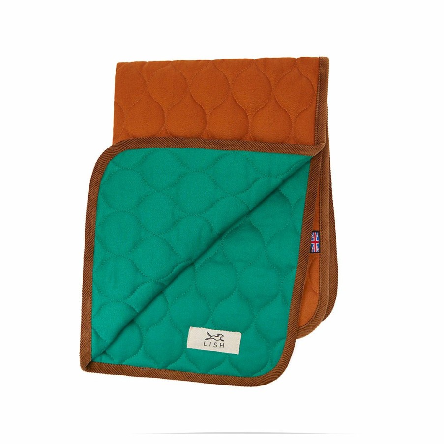 The Jet Setter LISH | Winkley Pea Green Designer Travel Blanket