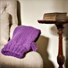 Sweaters LISH | Allen Bobble Purple Hand Knitted Designer Wool Dog Jumper