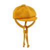 Occasion Wear LISH | Bardsey Yellow Harris Tweed Baker Boy Dog Hat