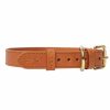 Collars LISH | Coopers Butter Brown Luxury Leather Designer Dog Collar