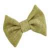 Occasion Wear LISH | Bow Wow Dog Bow Tie - Fern Green Harris Tweed