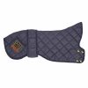 Coats LISH | Elwin Navy Sustainable Designer Whippet Dog Coat