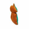 Toys & Totes LISH | Pea Green Cecil Squeaky Squirrel Plush Dog Toy