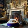 Beds LISH | Ada Purple Luxury Harris Tweed Sustainable Dog Bed