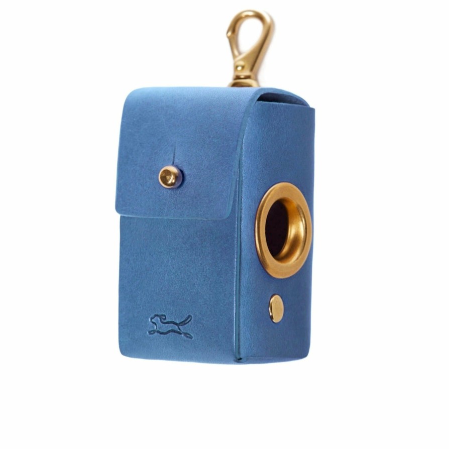 Poop LISH | Coopers Cobalt Blue Luxury Poop Bag Dispenser