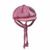 Occasion Wear LISH | Rose Pink Harris Tweed Baker Boy Dog Hat