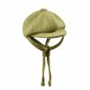 Occasion Wear LISH | Fern Green Harris Tweed Baker Boy Dog Hat