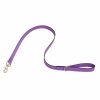 Leads LISH | Coopers Violet Italian Leather Dog Lead